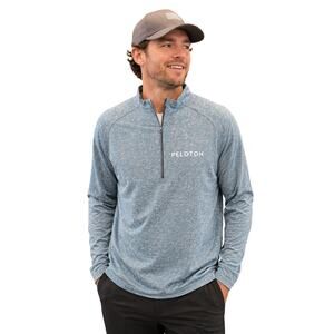 Lululemon Metal Vent Tech 1/2 Zip 2.0 Lightweight Peloton Utility Blue XXL EUC